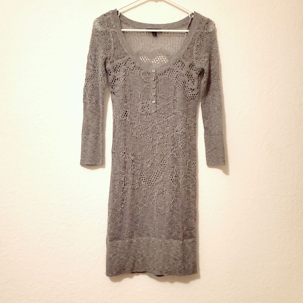 Crochet Mini Dress